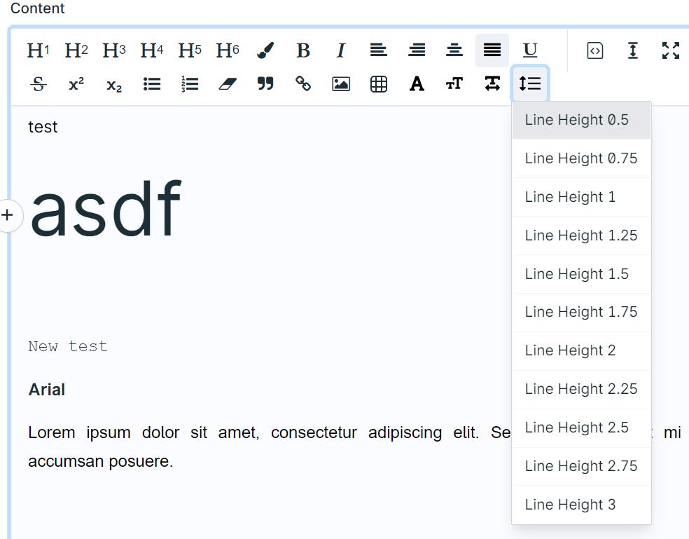 Statamic Bard Line Height